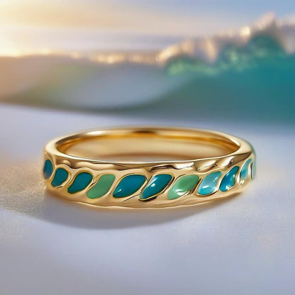 Liora - Radiant Wave Ring