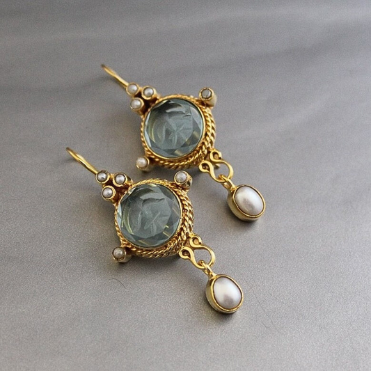 Merena Vintage Pearl Earrings