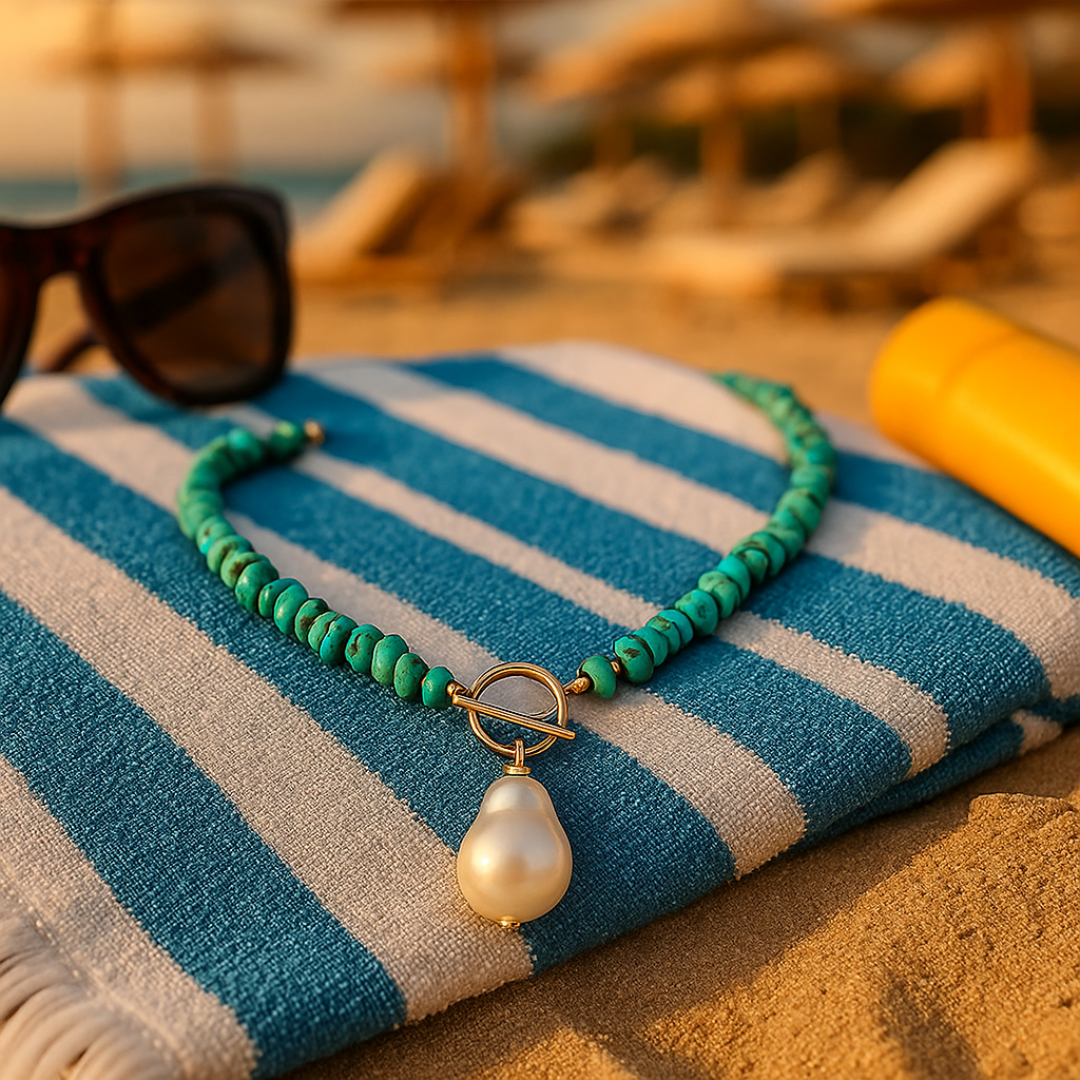 Delphina - Wave Embrace Necklace