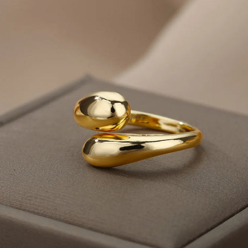 Adjustable Golden Ring