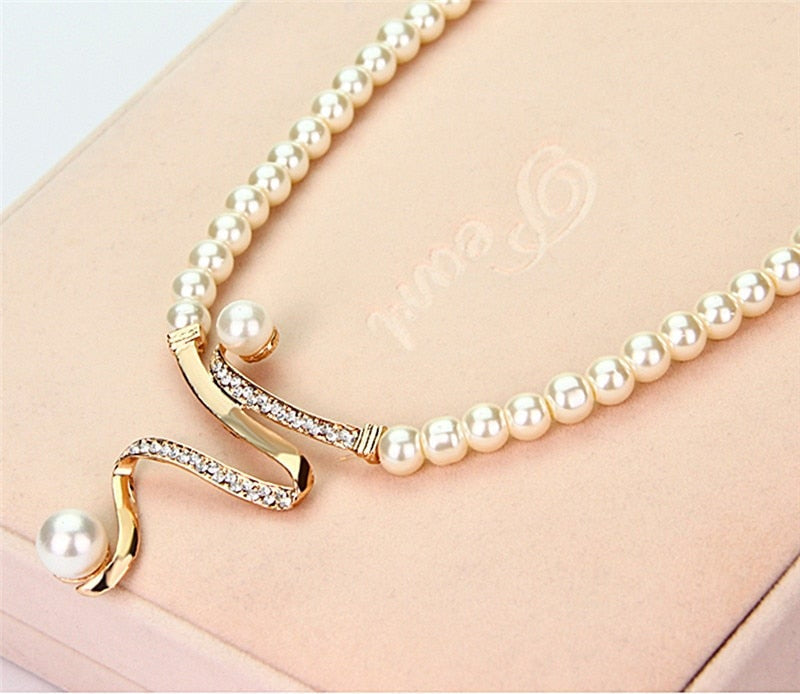 Natural Pearl Jewelry Set