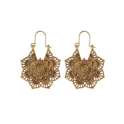 Lotus Mandala Earrings: A Touch of Elegance