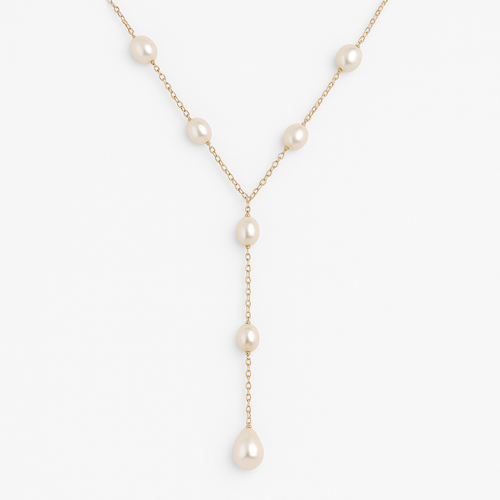 Retro Pearl Pendant Necklace