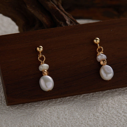 Classy Pearl Drop Earrings