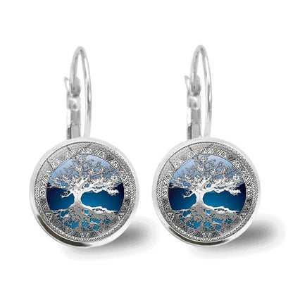 Harmony - Silver Tree Earrings