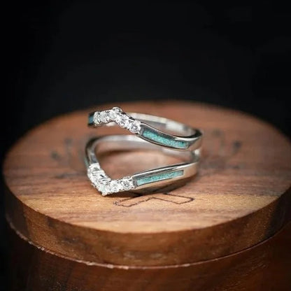 Exclusive Turquoise & Diamond Ring