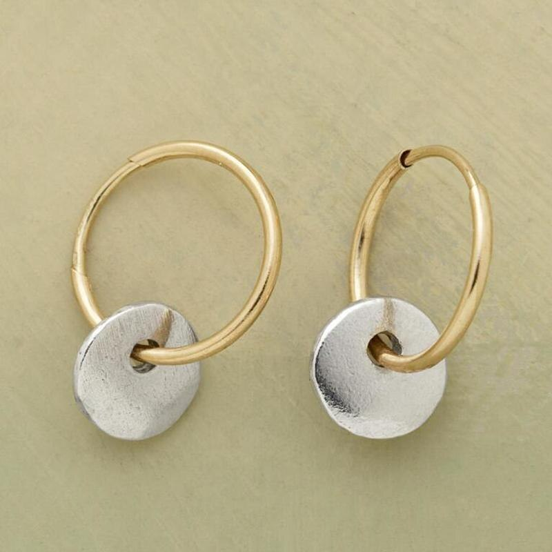 Handmade Unique Hoop Earrings
