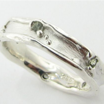 Charm - Silver Vintage Ring