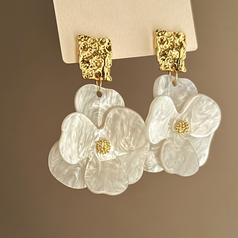 Nature Elegant Flower Earrings