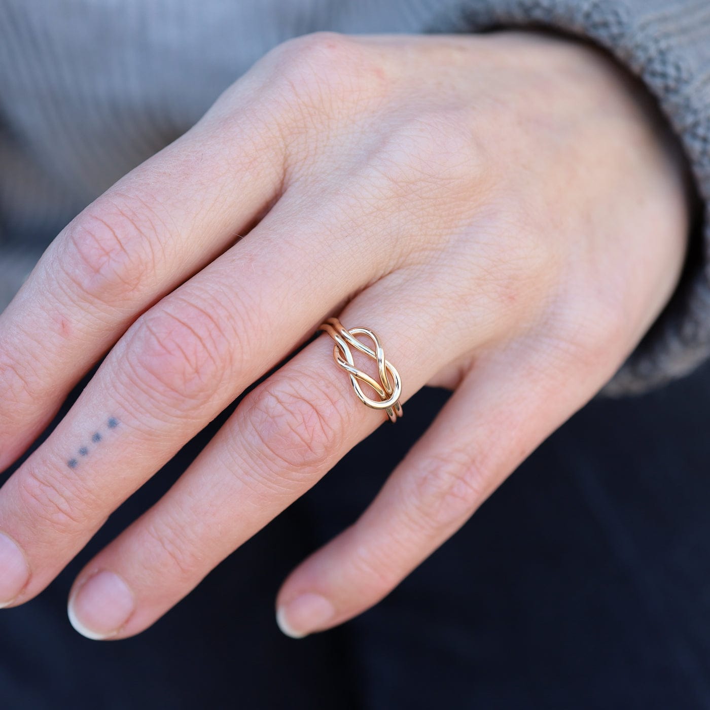 Endless Love Knot Ring